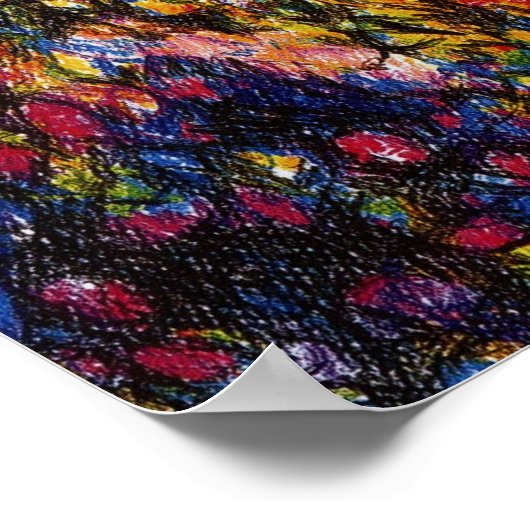 Gartenweg Poster (Ecke)