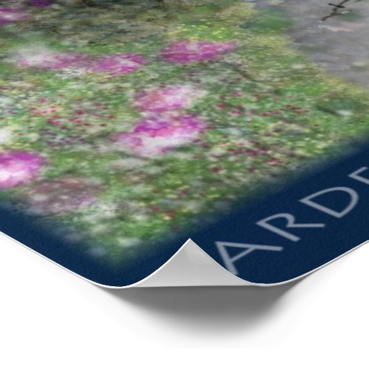 Gartenweg Poster (Ecke)