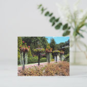Gartenweg Postkarte (Stehend Vorderseite)