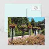 Gartenweg Postkarte (Vorne/Hinten)