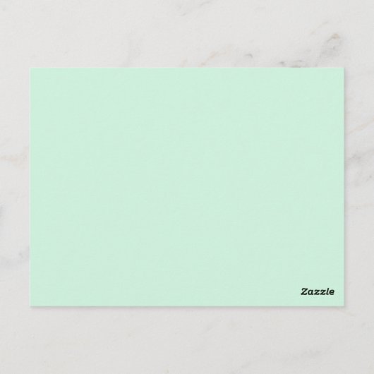 Gartenweg Postkarte (Rückseite)