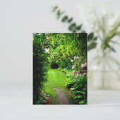 Gartenweg Postkarte (Stehend Vorderseite)