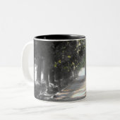 Gartenweg, Rom Zweifarbige Tasse (Vorderseite Links)