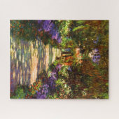 Gartenweg von Claude Monet Puzzle (Horizontal)