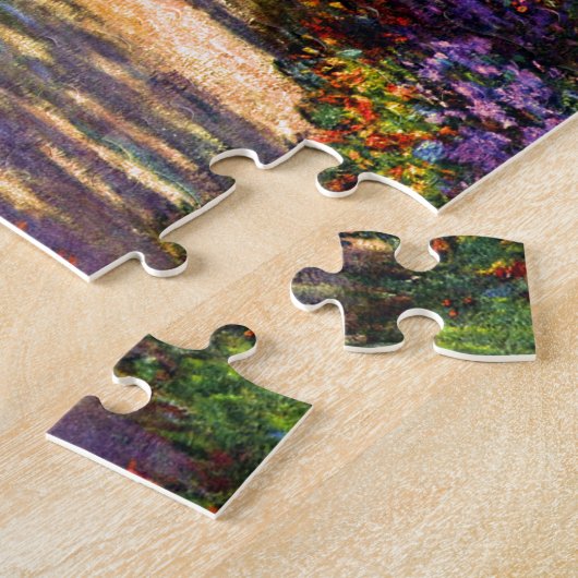 Gartenweg von Claude Monet Puzzle (Seite)