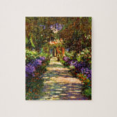 Gartenweg von Claude Monet Puzzle (Vertikal)