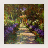 Gartenweg von Claude Monet Puzzle (Vertikal)