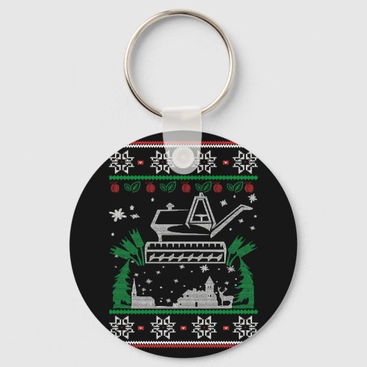 Gartenweihnacht Schlüsselanhänger (Vorderseite)