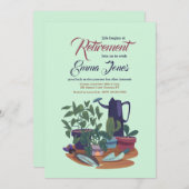 Gartenwerkstatt Einladung (Vorne/Hinten)