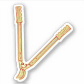 Gartenwerkzeug Aufkleber (Vorderseite)