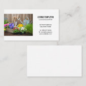 Gartenwerkzeug und -material visitenkarte (Vorne/Hinten)