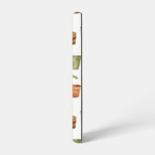 Gartenwerkzeug Wasserfarbmuster Samsung Galaxy Hülle (Linke Seite)