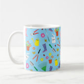 Gartenwerkzeuge Cartoon Gardener Kaffeetasse (Links)