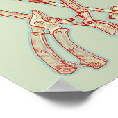 Gartenwerkzeuge Poster (Ecke)