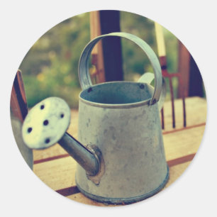 Gartenwerkzeuge Runder Aufkleber