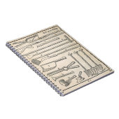 Gartenwerkzeuge, "vom niederländischen Gärtner" Notizblock (Rechte Seite)