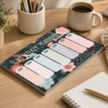Gartenwochenplaner Notepad