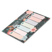 Gartenwochenplaner Notepad Notizblock (angewinkelt)