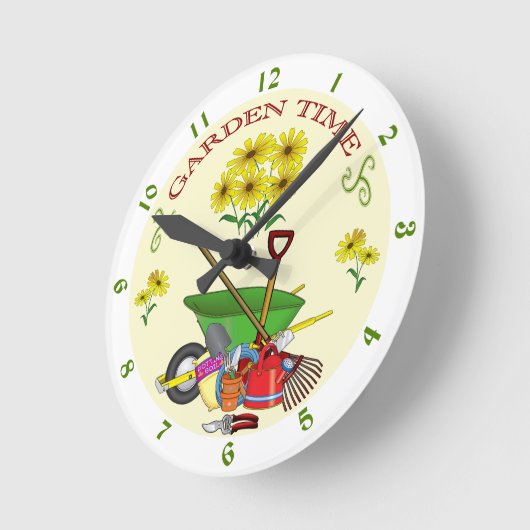 Gartenzeit Uhr (Winkel)