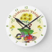 Gartenzeit Uhr (Vorderseite)