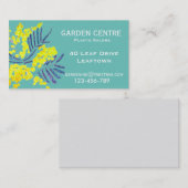 Gartenzentrum Australische Wattle Pflanze und Bäum Visitenkarte (Vorne/Hinten)