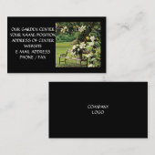 GARTENZENTRUM GESCHÄFTSKARTE VISITENKARTE (Vorne/Hinten)