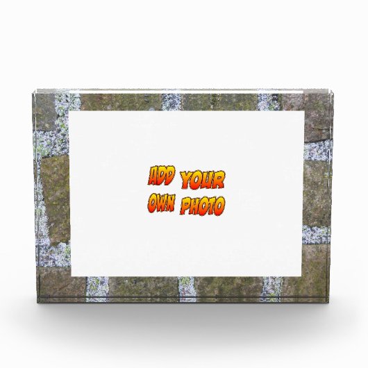 Gartenziegel Image Cust. Fotoblock (Vorderseite)