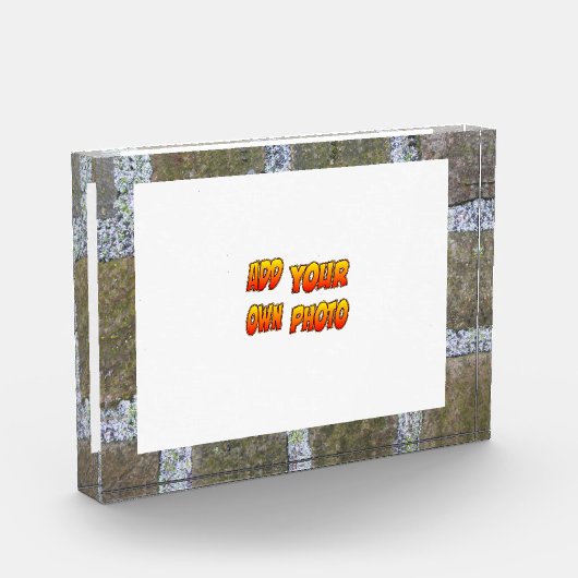 Gartenziegel Image Cust. Fotoblock (Links)