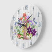 Gartenzucht Große Wanduhr (Winkel)