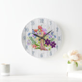 Gartenzucht Große Wanduhr (Zuhause)