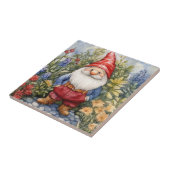 Gartenzwerg Fliese (Seite)