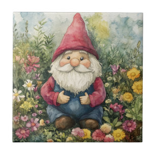 Gartenzwerg Fliese