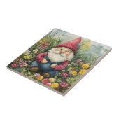 Gartenzwerg Fliese (Seite)