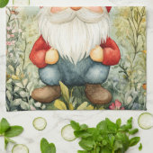 Gartenzwerg Geschirrtuch (Gefaltet)