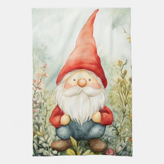 Gartenzwerg Geschirrtuch (Vertikal)