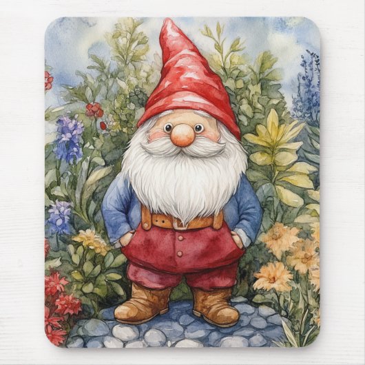 Gartenzwerg Mousepad (Vorne)