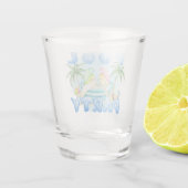 Gartenzwerg Poolparty Schnapsglas (Rückseite)