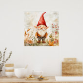 Gartenzwerg Poster (Küche)