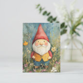 Gartenzwerg Postkarte (Stehend Vorderseite)