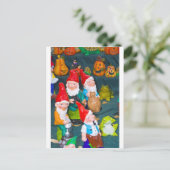 Gartenzwerg Postkarte (Stehend Vorderseite)