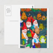 Gartenzwerg Postkarte (Vorne/Hinten)