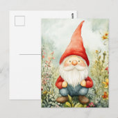 Gartenzwerg Postkarte (Vorne/Hinten)