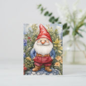 Gartenzwerg Postkarte (Stehend Vorderseite)