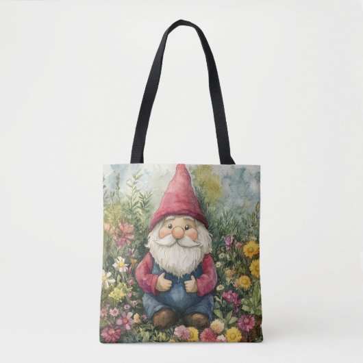Gartenzwerg Tasche (Vorderseite)