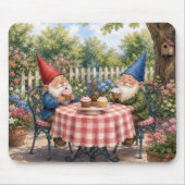 Gartenzwerge, die Cupcakes essen Mousepad (Vorne)
