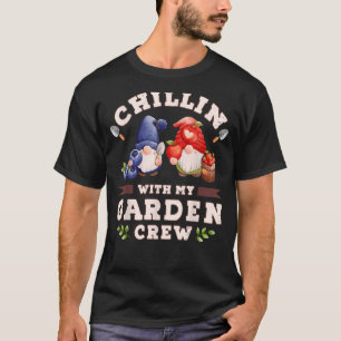 Gartenzwerge mit Heidelbeeren und Äpfeln T-Shirt