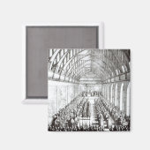 Garter Fest der Souverän und der Ritter Magnet (Vorderseite/Rückseite)