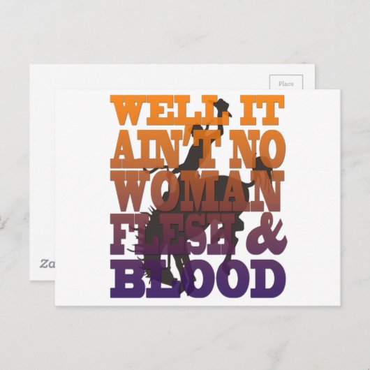 Garth Brooks ~ Rodeo Postkarte (Vorne/Hinten)