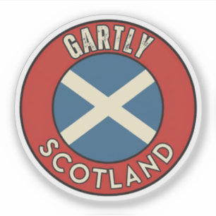 Gartly, Schottland Aufkleber
