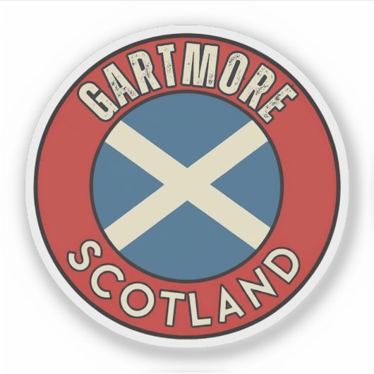 Gartmore, Schottland Aufkleber (Vorderseite)
